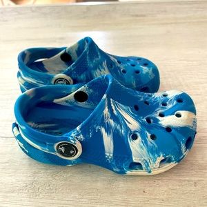 Toddler Crocs Tye Dye Size 8